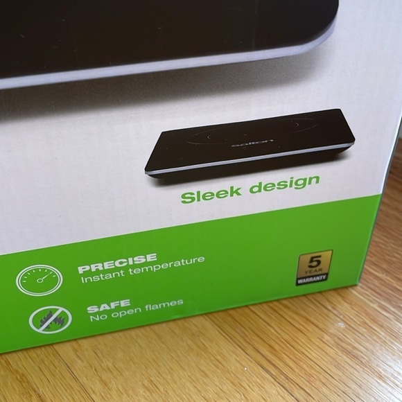 NEW Salton Slim Induction Cooktop Energy Efficient New in Box - Picture 5 of 5